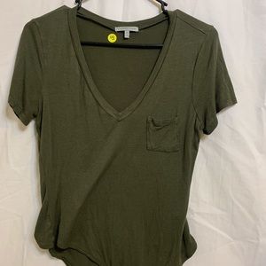 dark green body suit